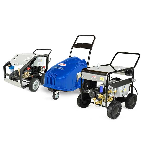 Cold water high pressure cleaners